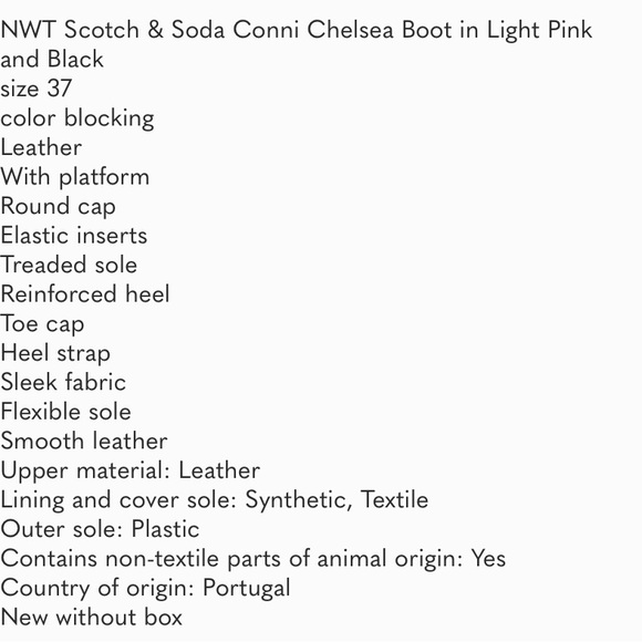 ✨Host Pick ✨ NWT SCOTCH & SODA boots - Picture 8 of 8